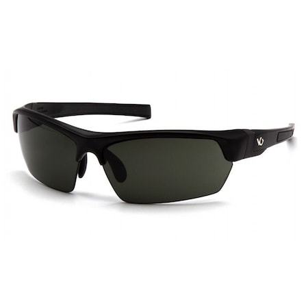 Pyramex Venture Gear - Tensaw - Black Frame/Smoke Green Anti-Fog Lens VGSB322T